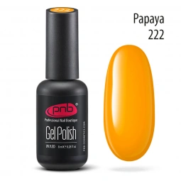 Гель-лак PNB 222 (оранжевый спокойный)