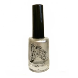 Nail story лак для стемпинга SHINE (серебро)