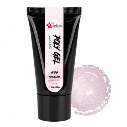 Molekula полигель №06 Pink Sand (розовый с шиммером)