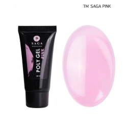 SAGA полигель  №01 Pink (розовый)