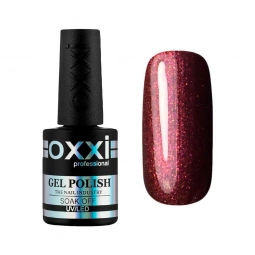 Гель лак OXXI №85 (коричневый с розовым блеском)
