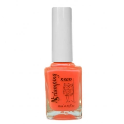 Nail story лак для стемпинга Neon №4 (оранжевый)