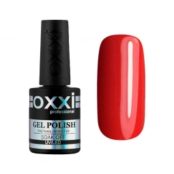 Гель лак OXXI №8 (красно-коралловый)