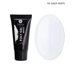 SAGA полигель  №03 White (белый)
