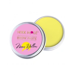 Бров паста Brow paste NIKK MOLE желтая неон