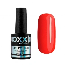 Гель лак OXXI №164 (яркий насыщенный оранжевый неон)