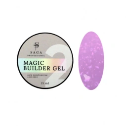 Гель для наращивания SAGA Builder Magic Gel №2
