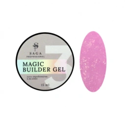 Гель для наращивания SAGA Builder Magic Gel №3