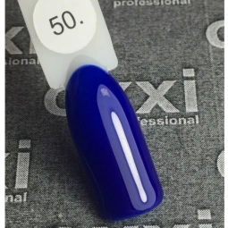 Гель лак OXXI №50 (насыщенный синий электрик)