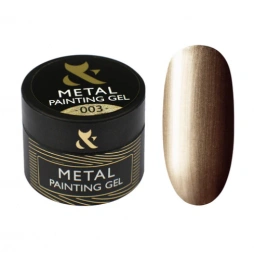 Гель фарба "Рідкий метал" F.O.X Metal painting gel №03 (золото)