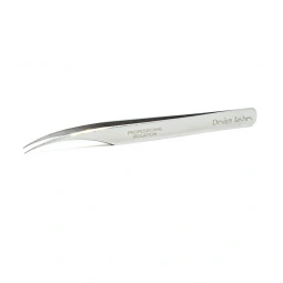 Пинцет для ресниц дельфин Desing Lashes (зеркальный)