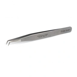 Пинцет для ресниц  Desing Lashes мини L 6мм 75° (матовый сатин)