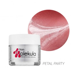 Molekula камуфлирующий гель с шиммером LED №17 "Petal party"