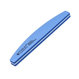 Баф для ногтей  Starlet professional 180/240 грит (шлифовщик) полукруг