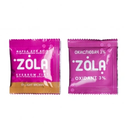 ZOLA краска для бровей в саше