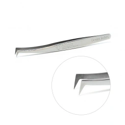 Пинцет для ресниц Топорка Бриллиант (зеркальный)