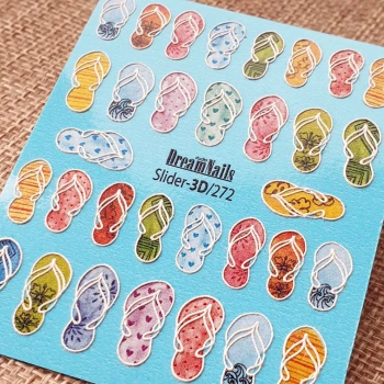 Dreamnails слайдер-дизайн 3D-272 (об'ємні)