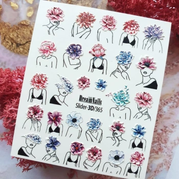 Dreamnails слайдер-дизайн 3D-365 (об'ємні)