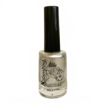 Nail story лак для стемпинга SHINE (серебро)