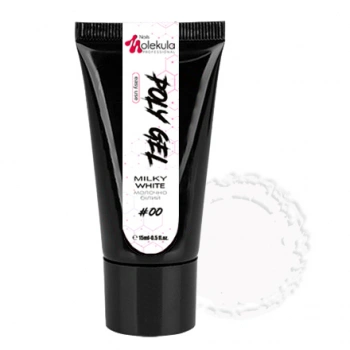 Molekula полигель №00 Milky white (молочно-белый)