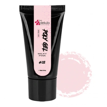 Molekula полігель №02 Milky Pink (молочно-рожевий)