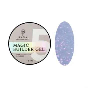 Гель для наращивания SAGA Builder Magic Gel №5
