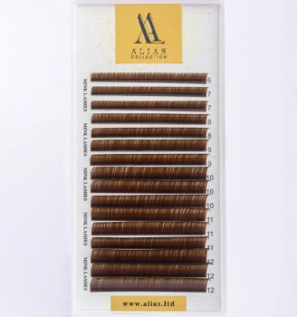 Ресницы Alias "Mix" Dark Brown