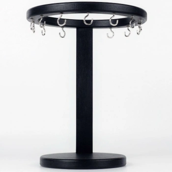 Підставка для тіпс кругла чорна Підставка для тіпс кругла чорна